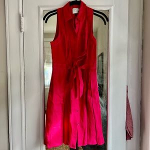 Linen Shirt Dress size 0
